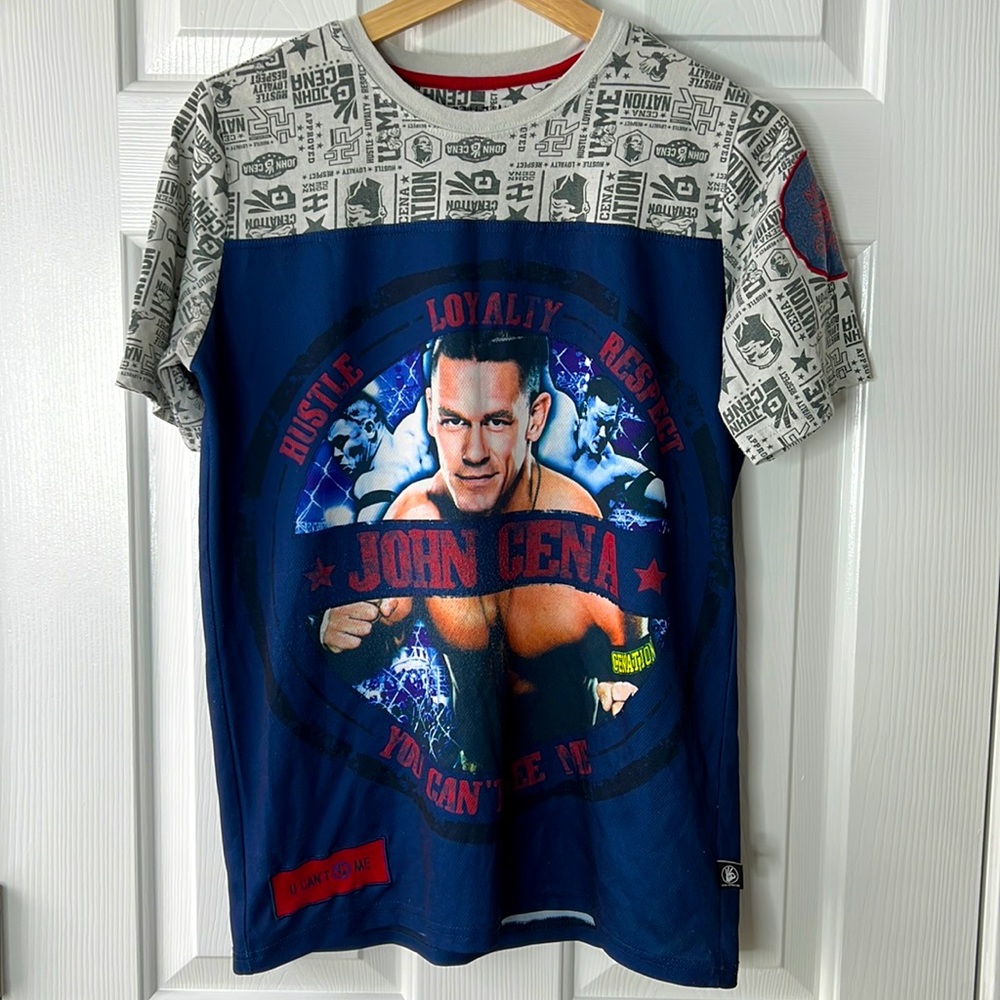 Never Give Up  Brand Youth XL T-shirt Featuring John Cena